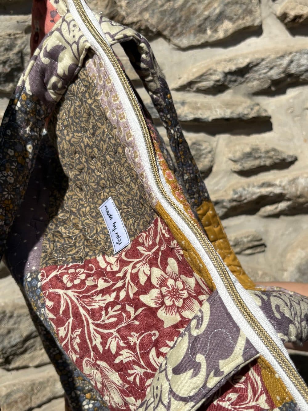 Große Tasche mit Reißverschluss 5