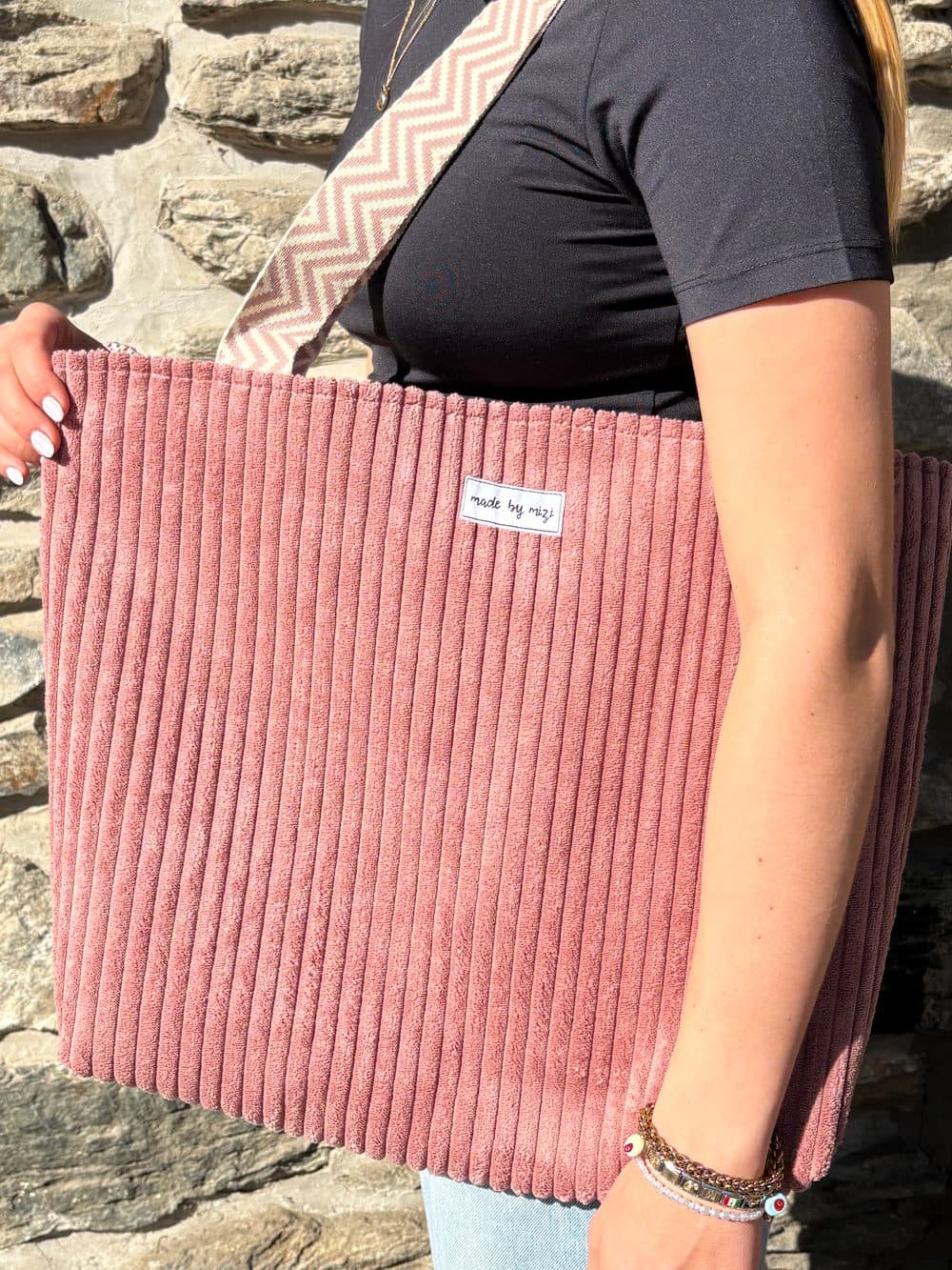 Große Badetasche mit Innentasche 3
