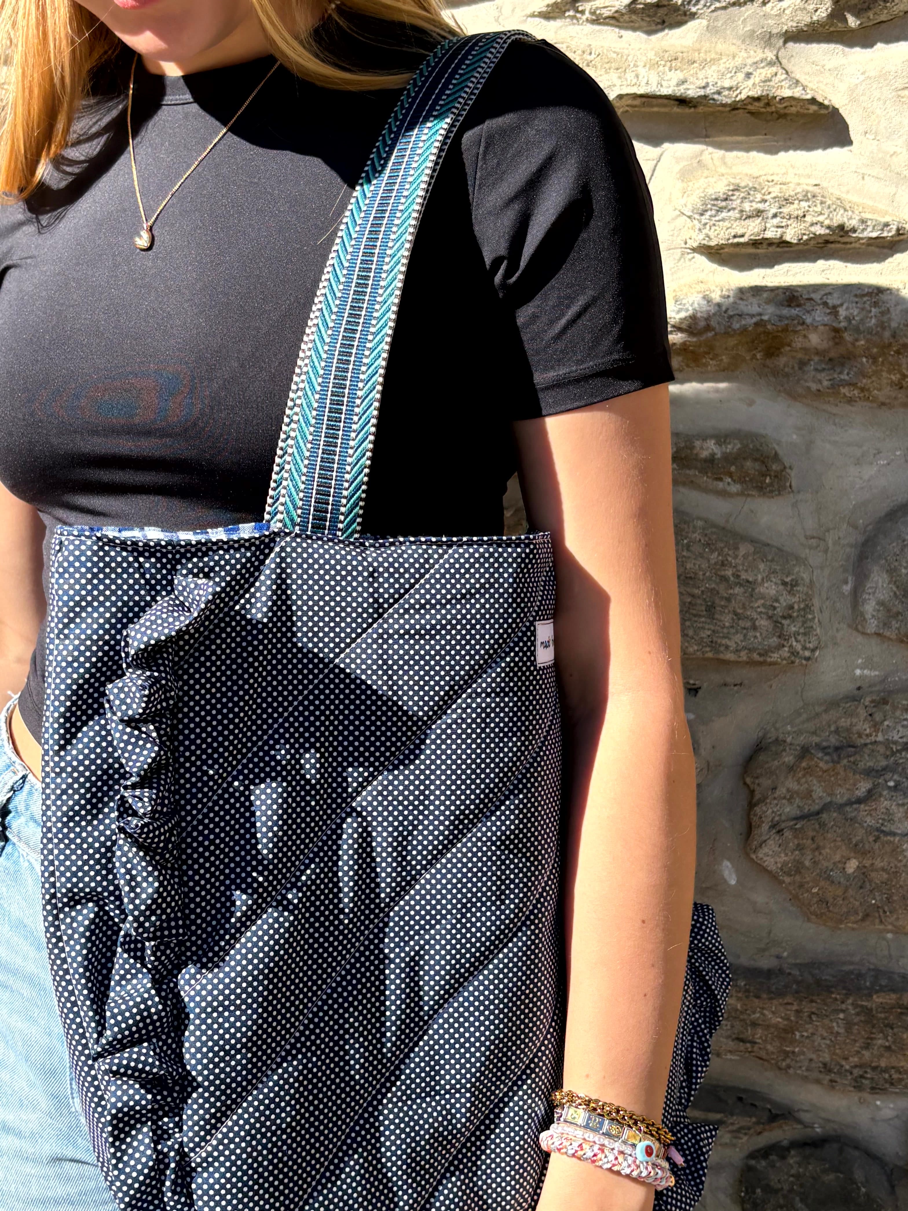Tasche mit Rüschen